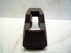 Vintage 3m Scotch Deluxe C-40 Weighted Tape Dispenser Classy Dark Brown - Nice 