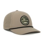 Mossy Oak Khaki Performance Cap Mid Profile Structured Hat  Perforated