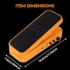 Strich Multimode Wah   Volume Pedal W  Power Supply For Electric Guitar Vintage