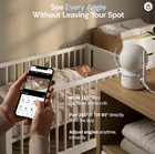 Smart Baby Monitor W  Camera   Audio  2k Hd Wifi  Nightvision  2-way Talk   More