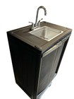 Portable Hand Wash Sink With Hot And Cold Water With Nsf Parts 110v   Side Sink 