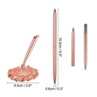 1 Set Wedding Pen With Pen Holder  Guest Book Pen With Holder  Rose Gold