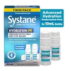 Systane Hydration Pf Multi-dose Eye Drops Dry Eye Relief Twin Pack 2x10ml