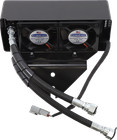 Ultracool Dy-1fss Flat Black Oil Cooler Kit Fan Harley Dyna Fxd Fxdb