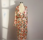 Vintage Josie Natori Maxi Slip Dress Night Gown Robe Summer Pajamas Peignoir Set