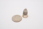 Vintage Sterling Silver 925 Thimble Charm Sewing