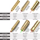 Laser Bore Sight Sighter Boresighter Gun Red Dot Laser Cartridge Battery Include