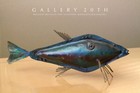 Fab  Mcm Brutalist Fish Sculpture  Vtg Sea 50 s 60 s Blue Orig Art Mid Century