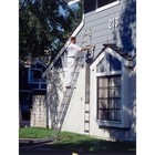 20ft  Aluminum Extension Ladder 19ft  225lb  Load Capacity Type Ii Duty Rating