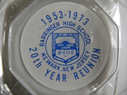 Vintage Barringer High School Class Of 1953-1973 Reunion Ash Tray  Newark N j 
