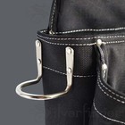 Tool Belt Hammer Holder Hook Steel Metal Leather Hammer Belt Hammer Loop Holster