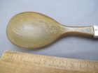 Georg Jensen Denmark Sterling Continental Pattern Caviar Spoon-horn Bowl-gj Mark