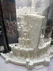 Minas Tirith Book Divider     8    Tall White Lotr Media Shelf Lord Of The Rings