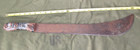 Vintage Collins   Co  Legitimus Machete 24  Long   18  Blade  6  Wood Handle 