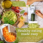 Vegetable Spiralizer 5 Blades Japanese Steel Suction Cup Brieftons 5-blade Best