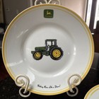 John Deere Tractor Logo 9    Dinner Plates Marketed By Gibson Set Of 4