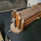 Antique Wheeler   Shipley 1875 Wooden Clothes Washing Machine Wringer Mangle