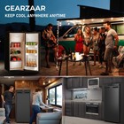90l Car Refrigerator Freezer Fridge Cooler Dc   Ac For Travel Camping Fishing Rv