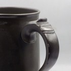 Antique 19th Century Large Pewter Two Handled Tankard
