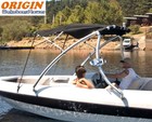 Origin Advancer Boat Wakeboard Tower Polish   Foldable Tower Bimini Top 5yrs Wty