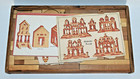 Very Rare Antique Louis Engel Gothischer Baukasten Wooden Construction Kit C1890