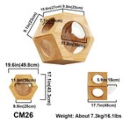 Petomg Cat Wall House  Cat Perch  Large Cat Shelf With Spaceship  Rubber Wood