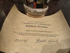 Old German Collectors Edition Hand Crafted Beer Stein With Coa No 296 2000 Made