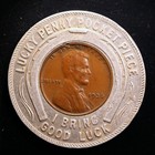 Nice Encased 1936-p Lincoln Cent - New When Store  Good For  2  Columbus  Ohio