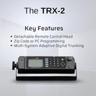 Whistler Trx-2 Digital Police Scanner     Desktop mobile With Ez Black 