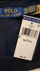 Nwt Polo Ralph Lauren Mens Navy Blue Metallic Gold Crest Logo 67 T Shirt Sz Xxl
