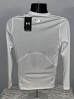 Under Armour Ua Heatgear Mens White Long Sleeve Compression Shirt Small Nwt