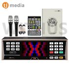 Tj Media K2 Karaoke Machine wired Mic 2pcs tir-1090 Keyboard Remote song Book