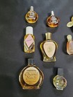  Lot 10 Cologne perfume Mini Miniature Glass White Diamonds  Channel No 5 Cachet