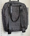 Ctmh Quilted Backpack Black And Teal Adjustable Straps New Never Used