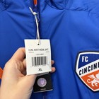 Nwt Fc Cincinnati On Field Anthem Reversible Adidas Blue Orange Jacket Xl Mls