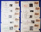 38 Different 1960 Rome Italy Xvii Olympics Postal Covers W  Cachets By Filagrano