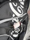 Coca Cola Backpack Black White Red Travel School Coke Beverage Lunch Bag 