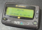 Motorola Skytel Sky Tel Vintage Beeper Pager Black