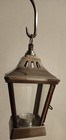 Free Vintage 3 Tier 4 Piece 25 Inch Brass Hanging Candle Holder Lantern Set
