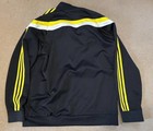 Columbus Crew Adidas Mls Jacket Mens Xl Soccer Black Graphic Back Y2k