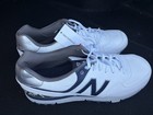 Nwt Men   s New Balance 574 Leather Spikeless White navy Golf Shoes Size 16