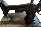 Singer 66 Early 1920  Singer Portable Sewing Machine Working With Pedal