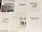 Original 1980s   1990s Movie Press Kits W  One B w Photo Each     You Pick 
