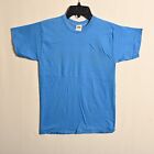 Vintage Russell Athletic Blue Basic T-shirts Size S - Lot Of 6 - 4214