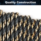 Number Size Drill Bit Set 60pcs- Jobber Length Drill Bits  Wire Gauge 1 To 60   