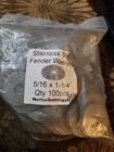  100  5 16x1-1 4 Fender Washers Stainless Steel 5 16 X 1-1 4  Large Washer  n 