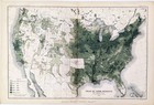 1890  United States -  Farming Value Map Original  Products Agriculture  15x10 