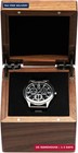 Single Walnut Wooden Watch Box Watch Storage Travel Case Organizer For Men And W
