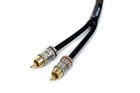 Knukonceptz Krystal Twisted Pair 2 Channel Smoke Rca Cable 20ft 6m Ofc