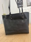 Coach City  Tote Bag Large Reversible W  Pouch Black brown Logo Gold Hardware 